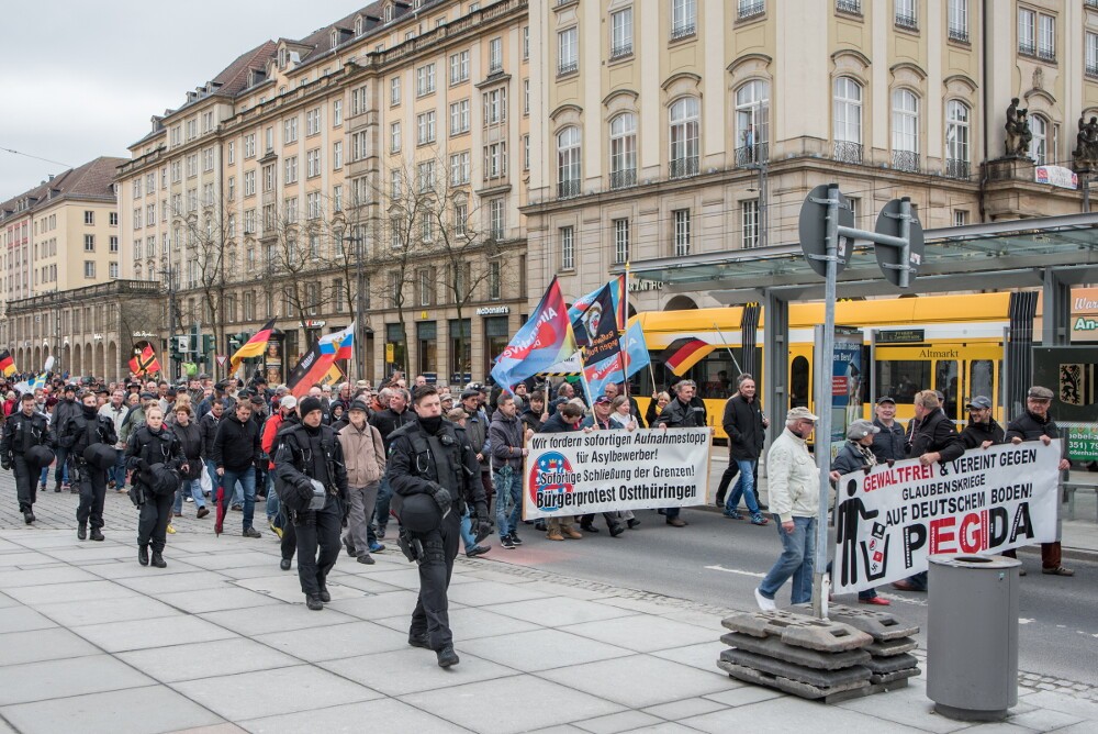 „Wir erleben in ganz Europa den Aufstieg rechtspopulistischer Parteien wie der AfD und einen Anstieg der Hasskriminalität.“